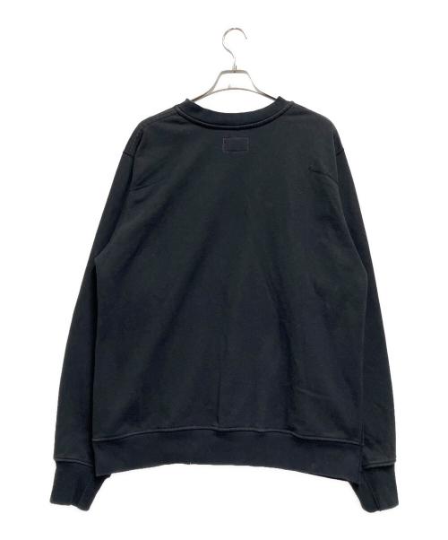 THE NORTHFACE PURPLELABEL（ザ・ノースフェイス パープルレーベル）THE NORTHFACE PURPLELABEL (ザ・ノースフェイス パープルレーベル) フィールド クルーネックスウェットシャツ ブラック サイズ:XLの古着・服飾アイテム