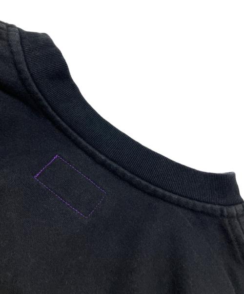 THE NORTHFACE PURPLELABEL（ザ・ノースフェイス パープルレーベル）THE NORTHFACE PURPLELABEL (ザ・ノースフェイス パープルレーベル) フィールド クルーネックスウェットシャツ ブラック サイズ:XLの古着・服飾アイテム