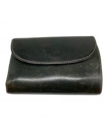 Whitehouse Cox（ホワイトハウスコックス）の古着「3つ折り財布」｜グリーン