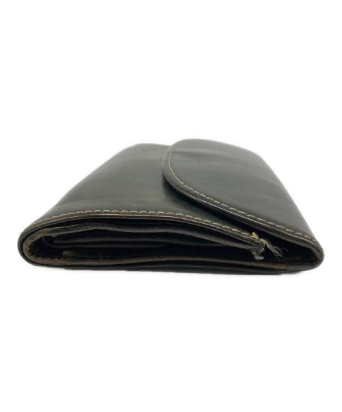 Whitehouse Cox（ホワイトハウスコックス）Whitehouse Cox (ホワイトハウスコックス) 3つ折り財布 グリーンの古着・服飾アイテム