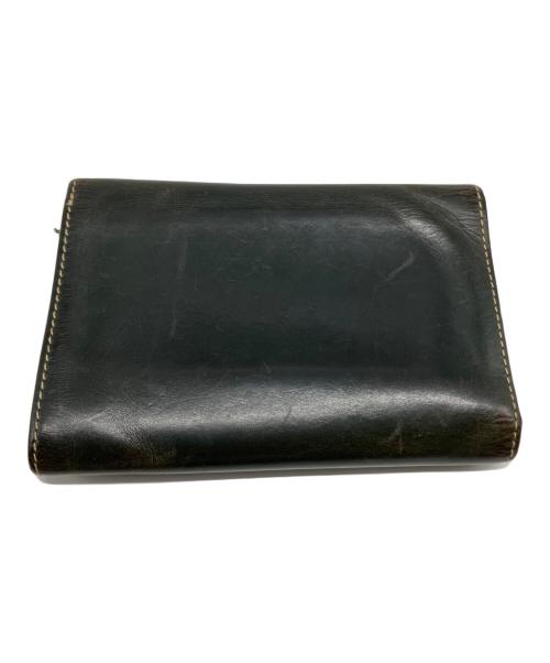 Whitehouse Cox（ホワイトハウスコックス）Whitehouse Cox (ホワイトハウスコックス) 3つ折り財布 グリーンの古着・服飾アイテム