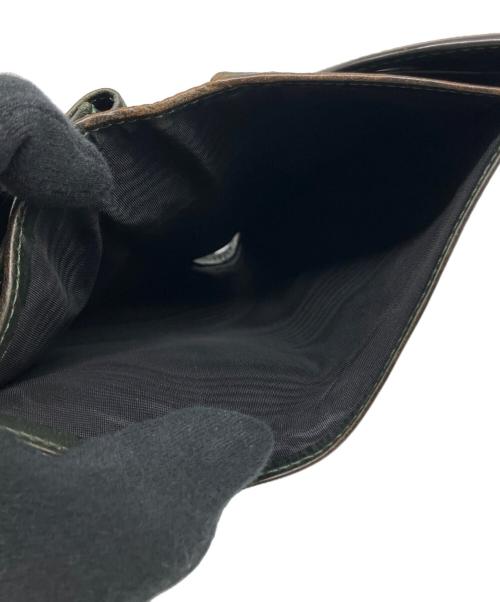 Whitehouse Cox（ホワイトハウスコックス）Whitehouse Cox (ホワイトハウスコックス) 3つ折り財布 グリーンの古着・服飾アイテム