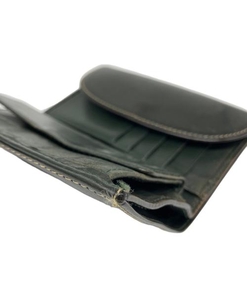 Whitehouse Cox（ホワイトハウスコックス）Whitehouse Cox (ホワイトハウスコックス) 3つ折り財布 グリーンの古着・服飾アイテム