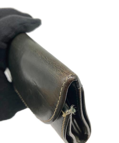 Whitehouse Cox（ホワイトハウスコックス）Whitehouse Cox (ホワイトハウスコックス) 3つ折り財布 グリーンの古着・服飾アイテム