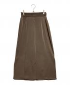 JEANASISジーナシス）の古着「ロングスカート」｜ブラウン