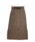 JEANASIS (ジーナシス) ロングスカート ブラウン サイズ:FREE：3000円