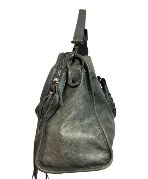 BALENCIAGA（バレンシアガ）BALENCIAGA (バレンシアガ) ザ・シティ ハンドバッグ グリーンの古着・服飾アイテム