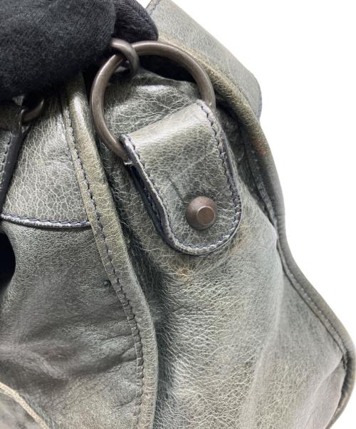 BALENCIAGA（バレンシアガ）BALENCIAGA (バレンシアガ) ザ・シティ ハンドバッグ グリーンの古着・服飾アイテム