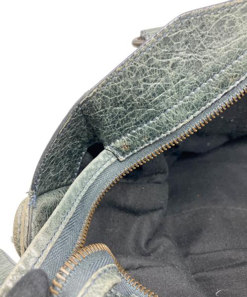 BALENCIAGA（バレンシアガ）BALENCIAGA (バレンシアガ) ザ・シティ ハンドバッグ グリーンの古着・服飾アイテム