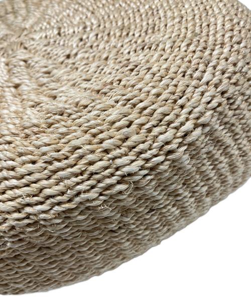 a-jolie（アジョリー）a-jolie (アジョリー) カゴバッグ ベージュ×ブラックの古着・服飾アイテム