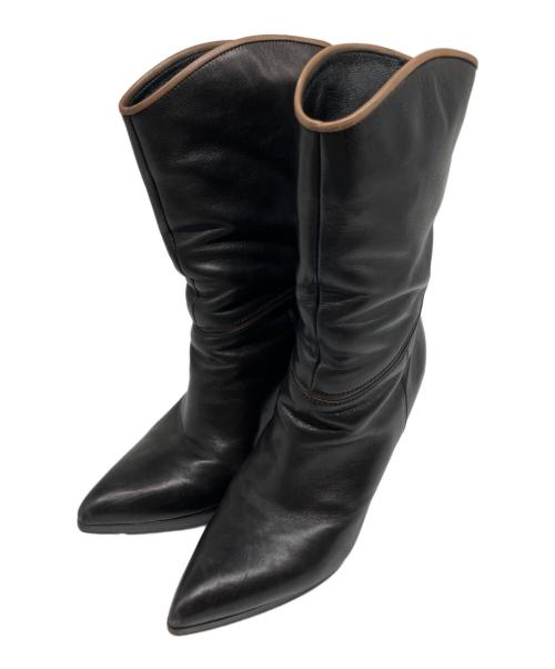 Gianvito Rossi（ジャンヴィト ロッシ）Gianvito Rossi (ジャンヴィト ロッシ) ブーツ ブラック サイズ:36 1/2の古着・服飾アイテム