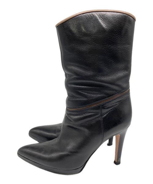 Gianvito Rossi（ジャンヴィト ロッシ）Gianvito Rossi (ジャンヴィト ロッシ) ブーツ ブラック サイズ:36 1/2の古着・服飾アイテム