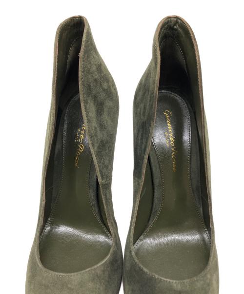 Gianvito Rossi（ジャンヴィト ロッシ）Gianvito Rossi (ジャンヴィト ロッシ) ヒールパンプス カーキ サイズ:36 1/2の古着・服飾アイテム