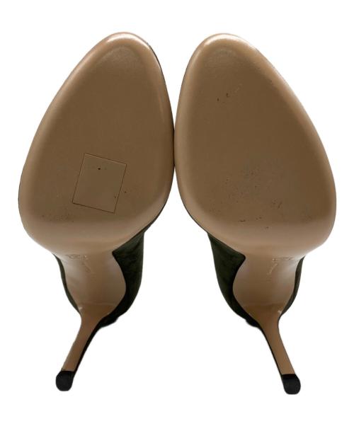 Gianvito Rossi（ジャンヴィト ロッシ）Gianvito Rossi (ジャンヴィト ロッシ) ヒールパンプス カーキ サイズ:36 1/2の古着・服飾アイテム