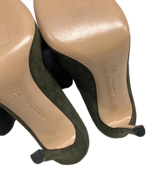 Gianvito Rossi（ジャンヴィト ロッシ）Gianvito Rossi (ジャンヴィト ロッシ) ヒールパンプス カーキ サイズ:36 1/2の古着・服飾アイテム