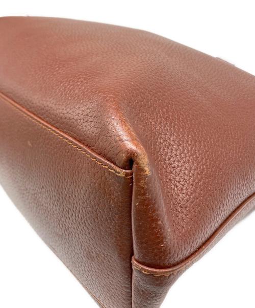 HushTug（ハッシュタグ）HushTug (ハッシュタグ) トートバッグ ブラウンの古着・服飾アイテム