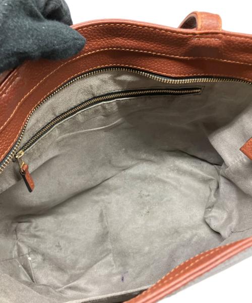 HushTug（ハッシュタグ）HushTug (ハッシュタグ) トートバッグ ブラウンの古着・服飾アイテム