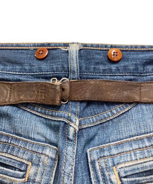 JUNYA WATANABE CdG MAN（ジュンヤ ワタナベ コム デ ギャルソン マン）JUNYA WATANABE CdG MAN (ジュンヤ ワタナベ コム デ ギャルソン マン) 切替デニムパンツ ブルー サイズ:Mの古着・服飾アイテム