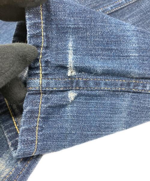 JUNYA WATANABE CdG MAN（ジュンヤ ワタナベ コム デ ギャルソン マン）JUNYA WATANABE CdG MAN (ジュンヤ ワタナベ コム デ ギャルソン マン) 切替デニムパンツ ブルー サイズ:Mの古着・服飾アイテム