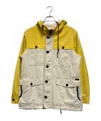 COACHコーチ）の古着「マウンテンパーカー」｜イエロー×ベージュ