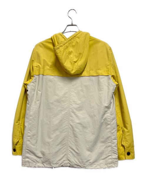 COACH（コーチ）COACH (コーチ) マウンテンパーカー イエロー×ベージュ サイズ:Sの古着・服飾アイテム