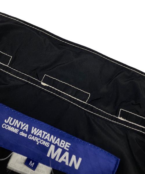 JUNYA WATANABE COMME des GARCONS MAN（ジュンヤ ワタナベ コム デ ギャルソン マン）JUNYA WATANABE COMME des GARCONS MAN (ジュンヤ ワタナベ コム デ ギャルソン マン) ナイロンジャケット ブラック サイズ:Mの古着・服飾アイテム