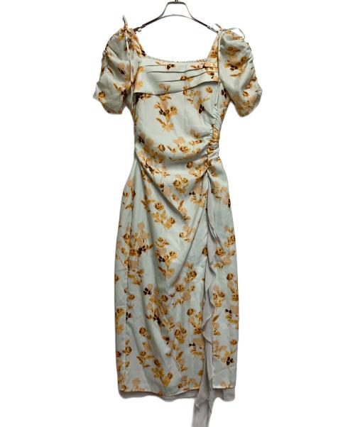 Lily Brown（リリーブラウン）Lily Brown (リリーブラウン) 半袖ワンピース 黄緑 サイズ:SIZE 1の古着・服飾アイテム