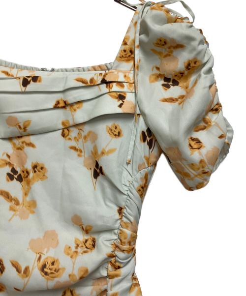 Lily Brown（リリーブラウン）Lily Brown (リリーブラウン) 半袖ワンピース 黄緑 サイズ:SIZE 1の古着・服飾アイテム