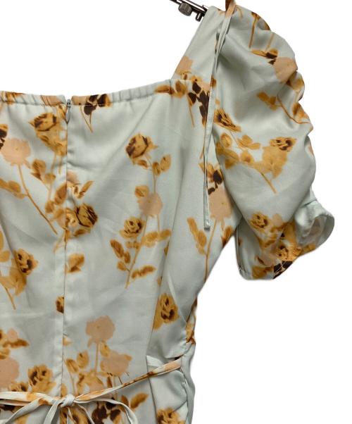 Lily Brown（リリーブラウン）Lily Brown (リリーブラウン) 半袖ワンピース 黄緑 サイズ:SIZE 1の古着・服飾アイテム