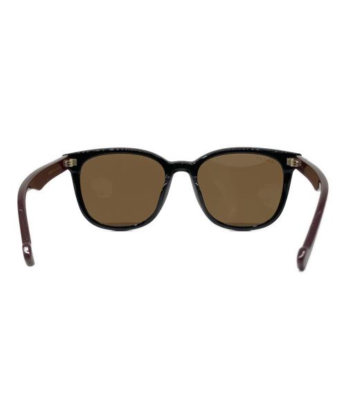 GUCCI（グッチ）GUCCI (グッチ) サングラス ブラウン×ブラック サイズ:55□19-145の古着・服飾アイテム