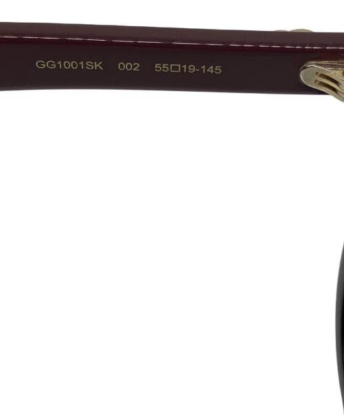 GUCCI（グッチ）GUCCI (グッチ) サングラス ブラウン×ブラック サイズ:55□19-145の古着・服飾アイテム