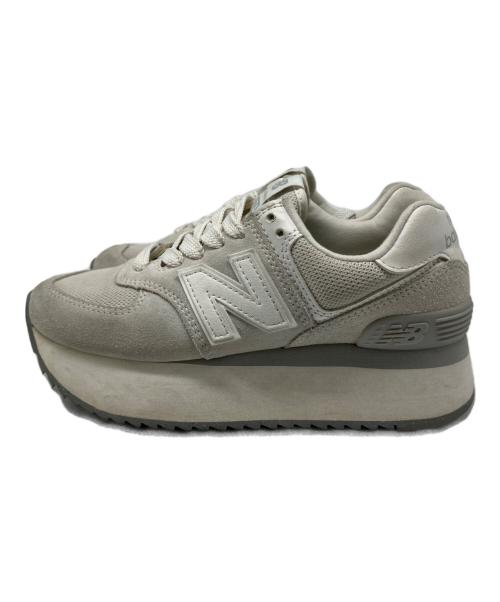 NEW BALANCE（ニューバランス）NEW BALANCE (ニューバランス) WL574ZSC アイボリー サイズ:US 6の古着・服飾アイテム