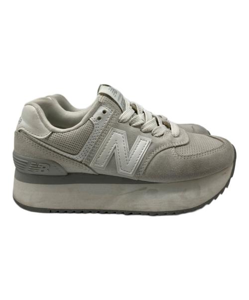 NEW BALANCE（ニューバランス）NEW BALANCE (ニューバランス) WL574ZSC アイボリー サイズ:US 6の古着・服飾アイテム