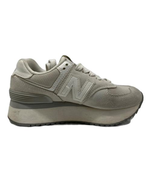 NEW BALANCE（ニューバランス）NEW BALANCE (ニューバランス) WL574ZSC アイボリー サイズ:US 6の古着・服飾アイテム