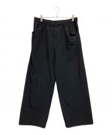 SUNSEA（サンシー）の古着「WIDE PANTS」｜ブラック