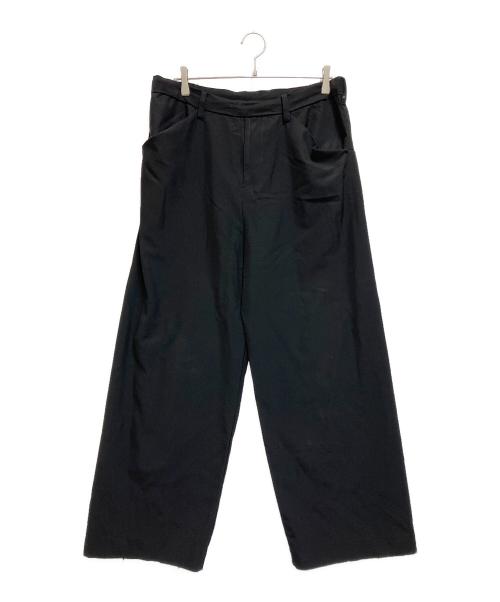 SUNSEA（サンシー）SUNSEA (サンシー) WIDE PANTS ブラック サイズ:2の古着・服飾アイテム