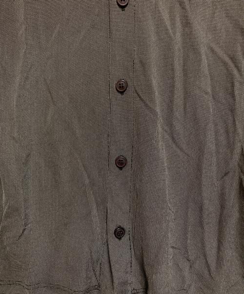 VERSUS VERSACE（ヴェルサス ヴェルサーチェ）VERSUS VERSACE (ヴェルサス ヴェルサーチェ) ボタンシャツ ブラウン サイズ:38/52の古着・服飾アイテム