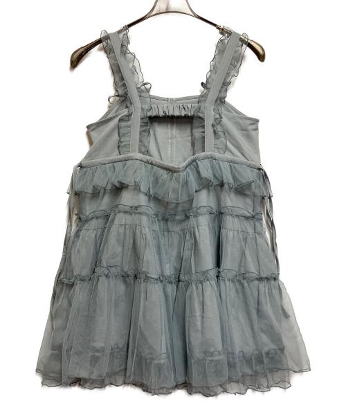 merry jenny（メリージェニー）merry jenny (メリージェニー) キャミソールワンピース ブルーグレー サイズ:SIZE Freeの古着・服飾アイテム