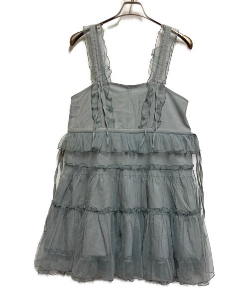 merry jenny（メリージェニー）merry jenny (メリージェニー) キャミソールワンピース ブルーグレー サイズ:SIZE Freeの古着・服飾アイテム