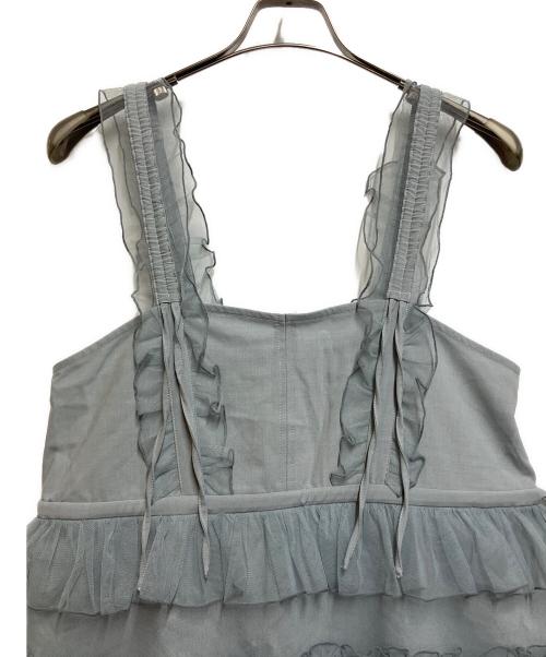 merry jenny（メリージェニー）merry jenny (メリージェニー) キャミソールワンピース ブルーグレー サイズ:SIZE Freeの古着・服飾アイテム