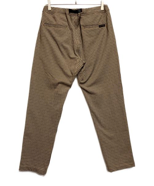 GRAMICCI（グラミチ）GRAMICCI (グラミチ) ウォッシャブルウーリーパンツ ブラウン×ベージュ サイズ:SIZE Ｌの古着・服飾アイテム