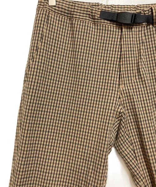 GRAMICCI（グラミチ）GRAMICCI (グラミチ) ウォッシャブルウーリーパンツ ブラウン×ベージュ サイズ:SIZE Ｌの古着・服飾アイテム