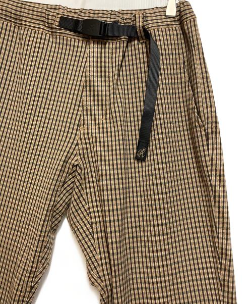 GRAMICCI（グラミチ）GRAMICCI (グラミチ) ウォッシャブルウーリーパンツ ブラウン×ベージュ サイズ:SIZE Ｌの古着・服飾アイテム