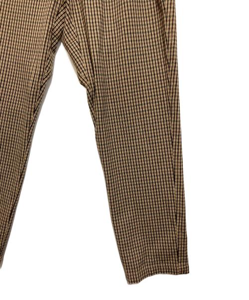 GRAMICCI（グラミチ）GRAMICCI (グラミチ) ウォッシャブルウーリーパンツ ブラウン×ベージュ サイズ:SIZE Ｌの古着・服飾アイテム