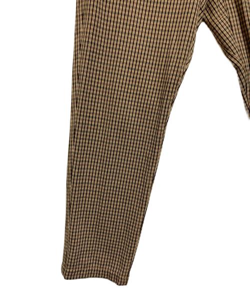 GRAMICCI（グラミチ）GRAMICCI (グラミチ) ウォッシャブルウーリーパンツ ブラウン×ベージュ サイズ:SIZE Ｌの古着・服飾アイテム