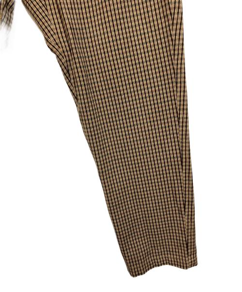 GRAMICCI（グラミチ）GRAMICCI (グラミチ) ウォッシャブルウーリーパンツ ブラウン×ベージュ サイズ:SIZE Ｌの古着・服飾アイテム