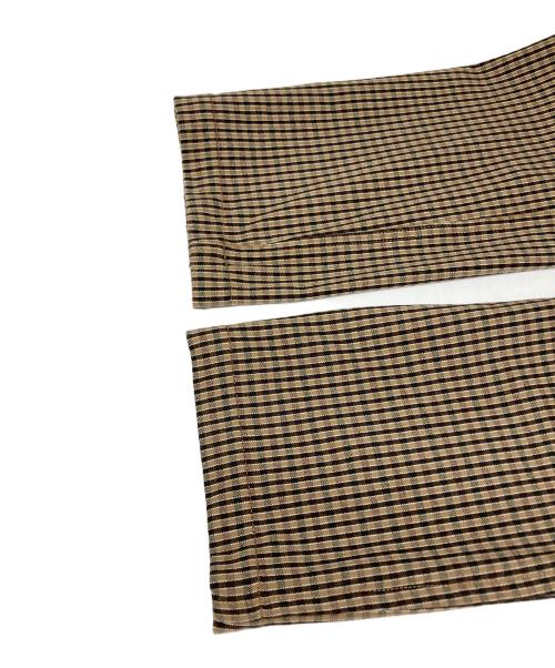GRAMICCI（グラミチ）GRAMICCI (グラミチ) ウォッシャブルウーリーパンツ ブラウン×ベージュ サイズ:SIZE Ｌの古着・服飾アイテム