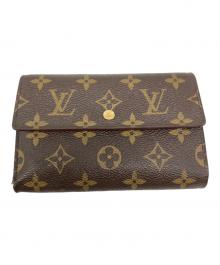 LOUIS VUITTON（ルイ ヴィトン）の古着「ポルトトレゾーエテュイパピエ」｜ブラウン