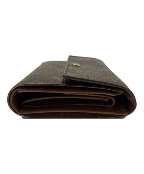 LOUIS VUITTON（ルイ ヴィトン）LOUIS VUITTON (ルイ ヴィトン) ポルトトレゾーエテュイパピエ ブラウンの古着・服飾アイテム