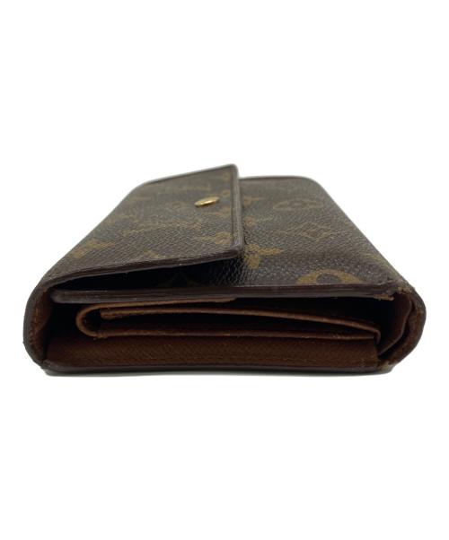 LOUIS VUITTON（ルイ ヴィトン）LOUIS VUITTON (ルイ ヴィトン) ポルトトレゾーエテュイパピエ ブラウンの古着・服飾アイテム